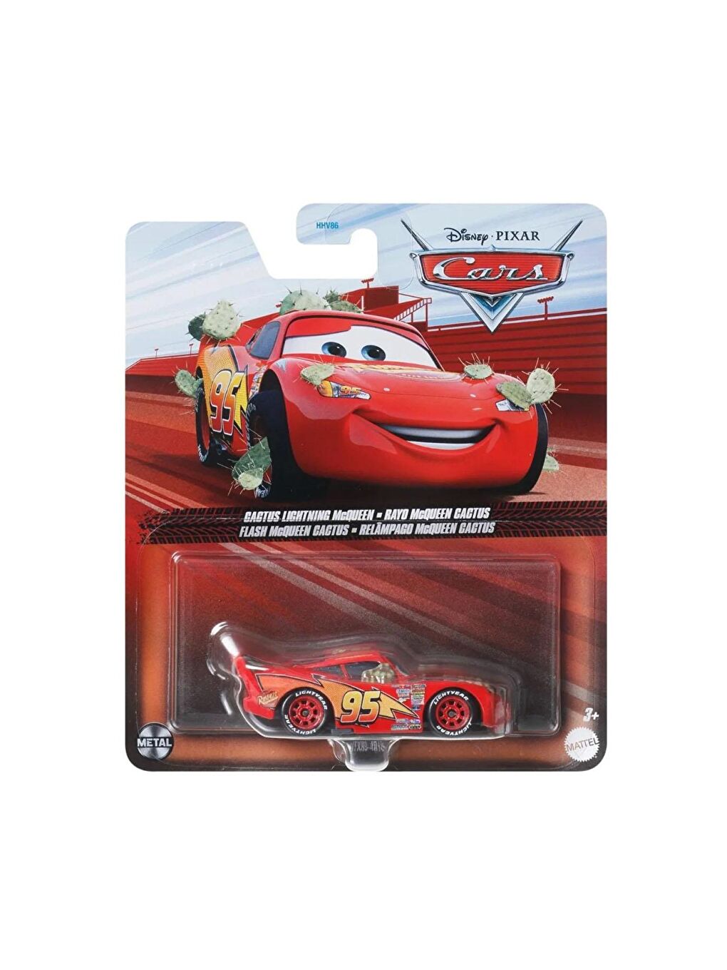 Tekli Karakter Araçlar - Cactus Lightning McQueen