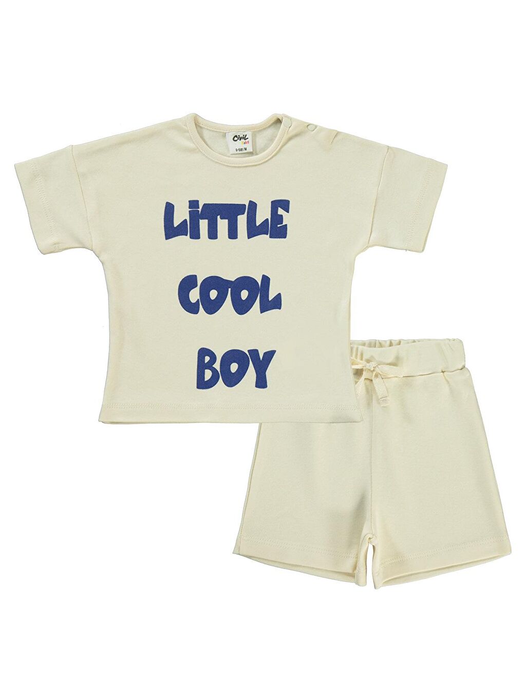 Bej Baby Erkek Bebek Takım 6-18 Ay