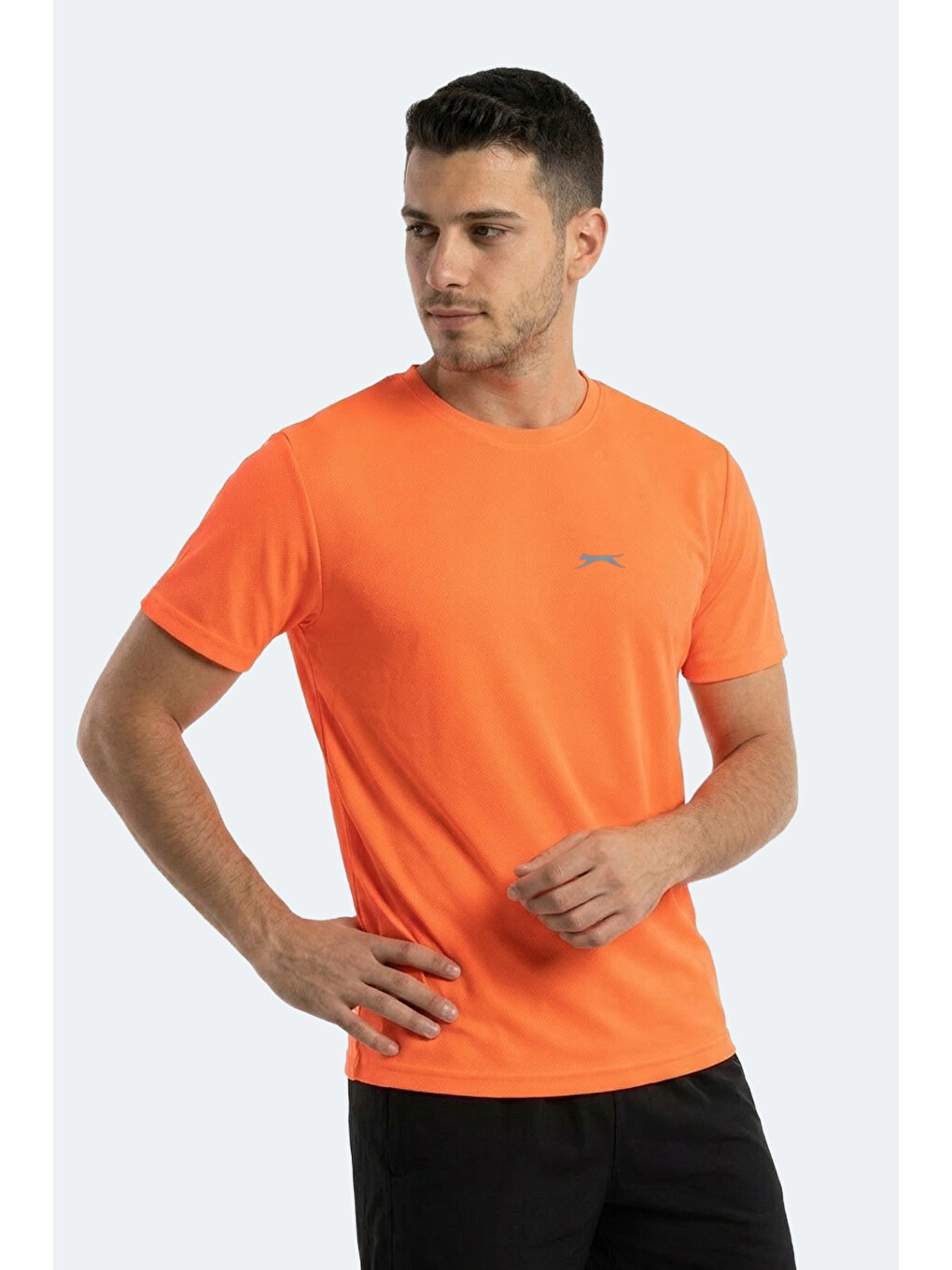 Herrera In Erkek Neon Turuncu Tişört-3