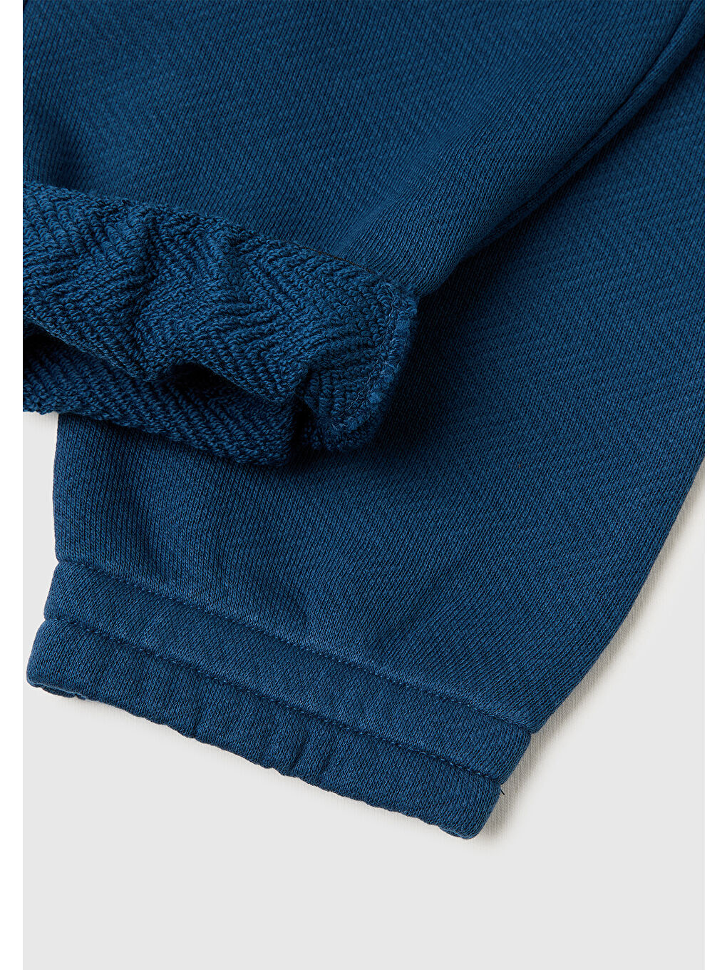 Karışık Erkek Çocuk Beli Büzgülü İpli Dokulu Jogger Eşofman Altı-2