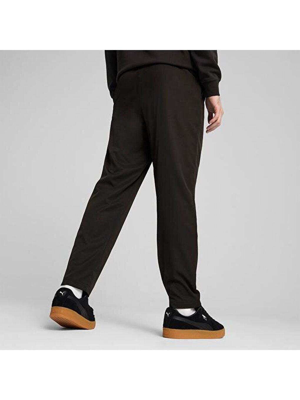 Essentials Woven Erkek Siyah Eşofman Altı-2