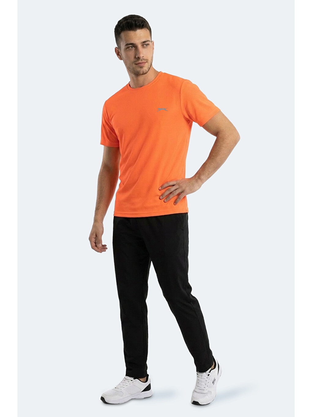Herrera In Erkek Neon Turuncu Tişört-4