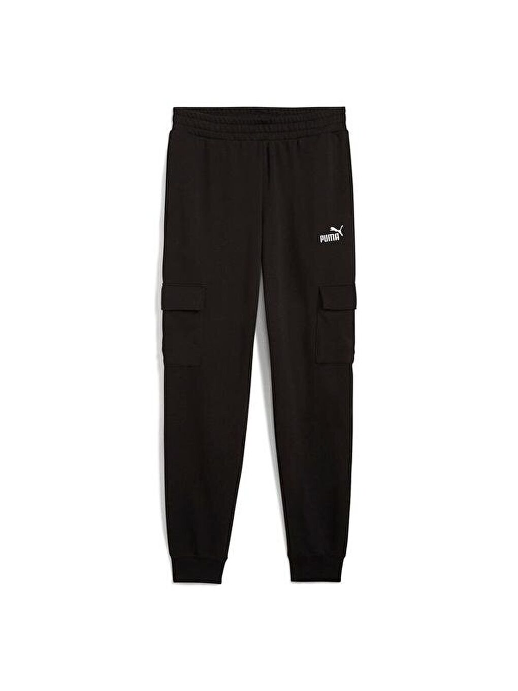 Essentials No 1 Logo Cargo Erkek Siyah Eşofman Altı-1