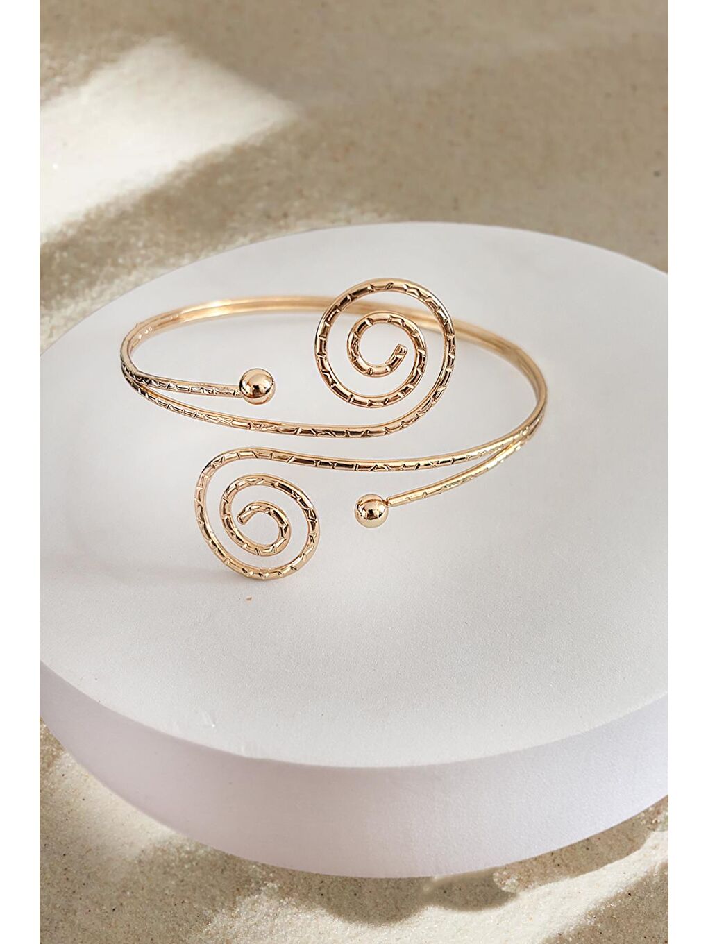 Sarı Dokulu Otantik Pazu Bilekliği Armband-1