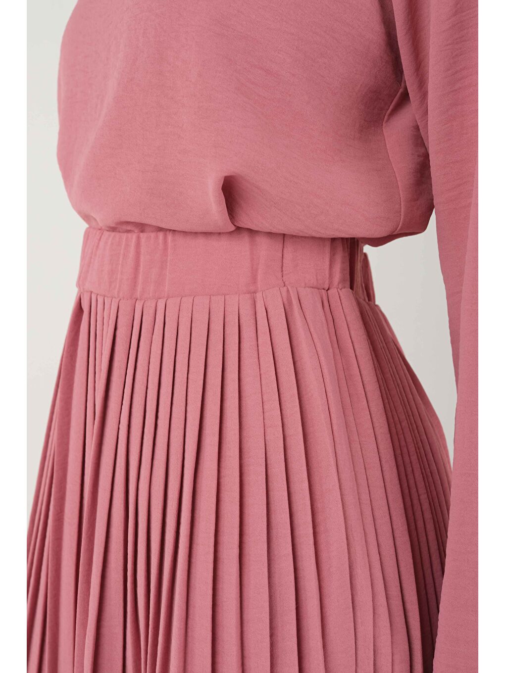 Lila Piliseli Etek Leylak-3