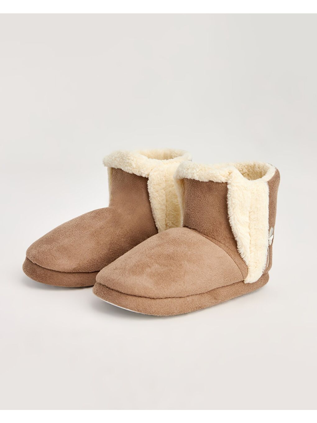 Bej Kadın Yonca Detaylı Panduf - YONS