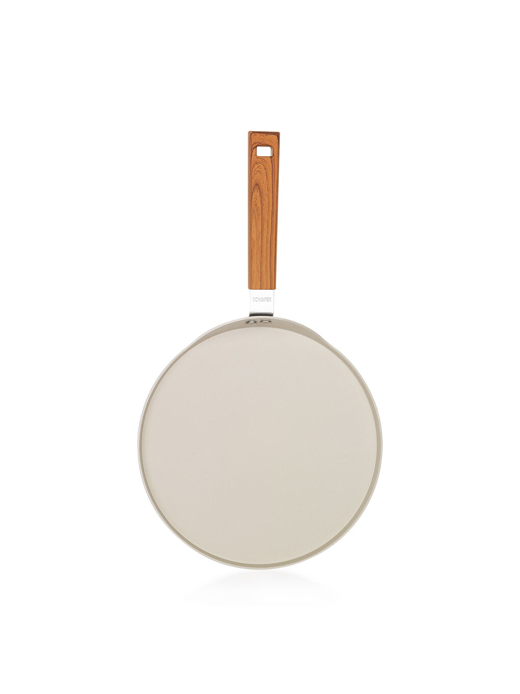 Ekru Ceramoni Seramik Krep Tava 26 Cm-Krem-3