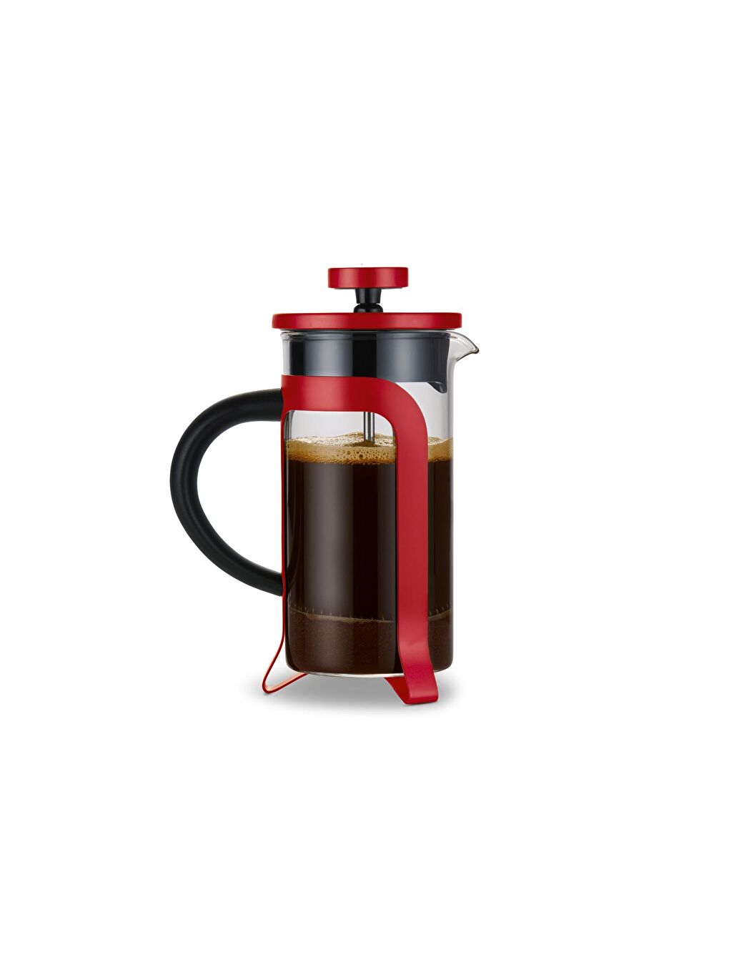 French Press, Kırmızı 300 ml-1