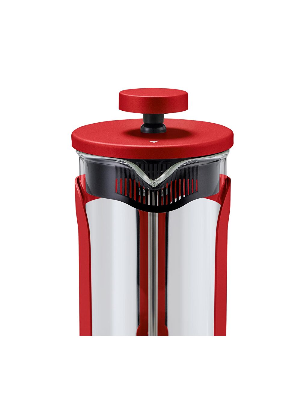 French Press, Kırmızı 300 ml-5