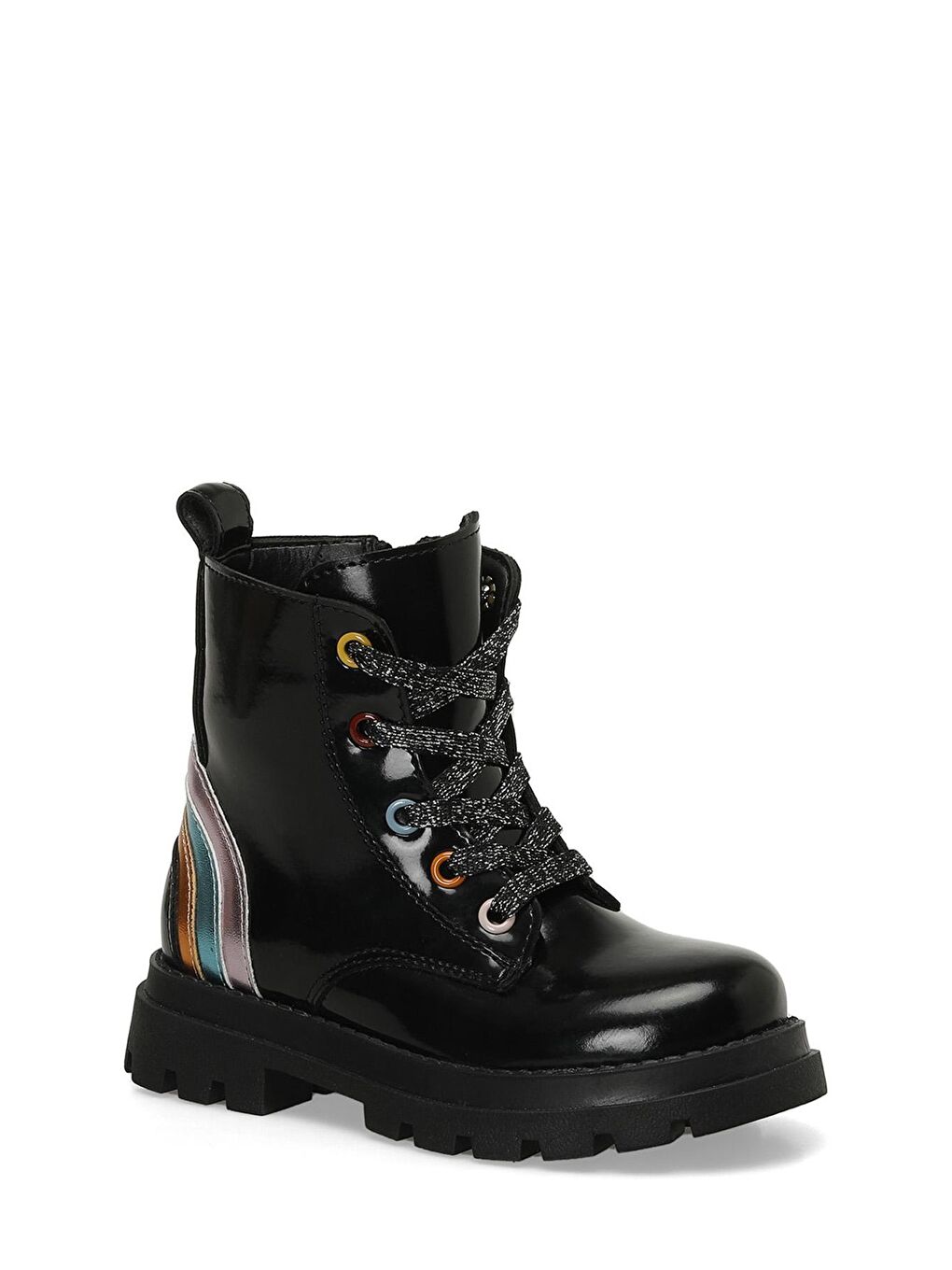 DIVERTI.P 4PR Siyah Kız Çocuk Worker Bot-1