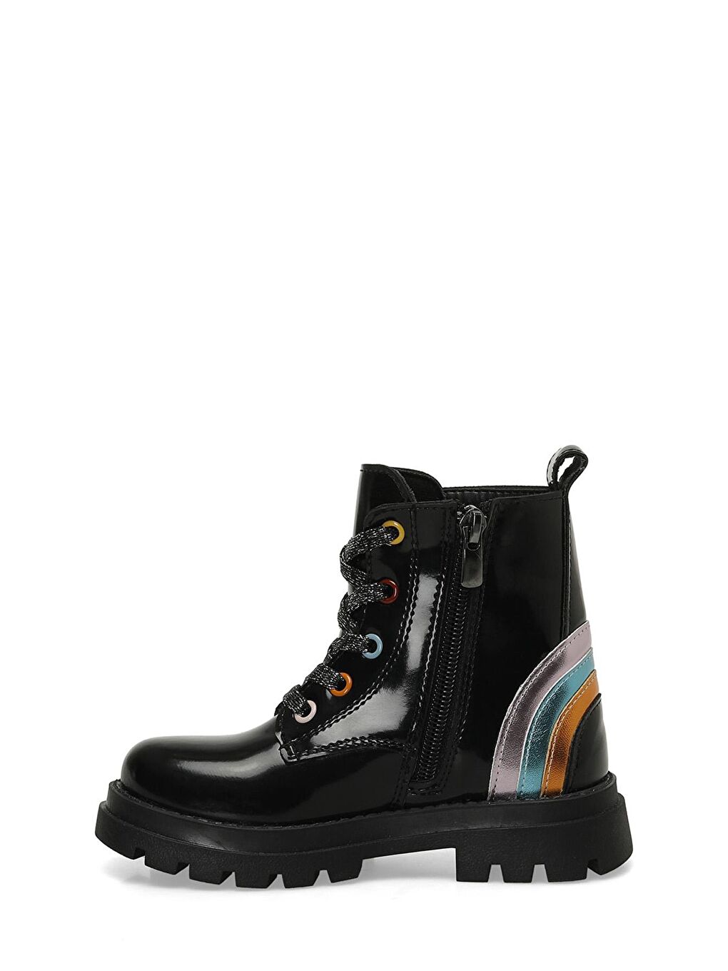 DIVERTI.P 4PR Siyah Kız Çocuk Worker Bot-2