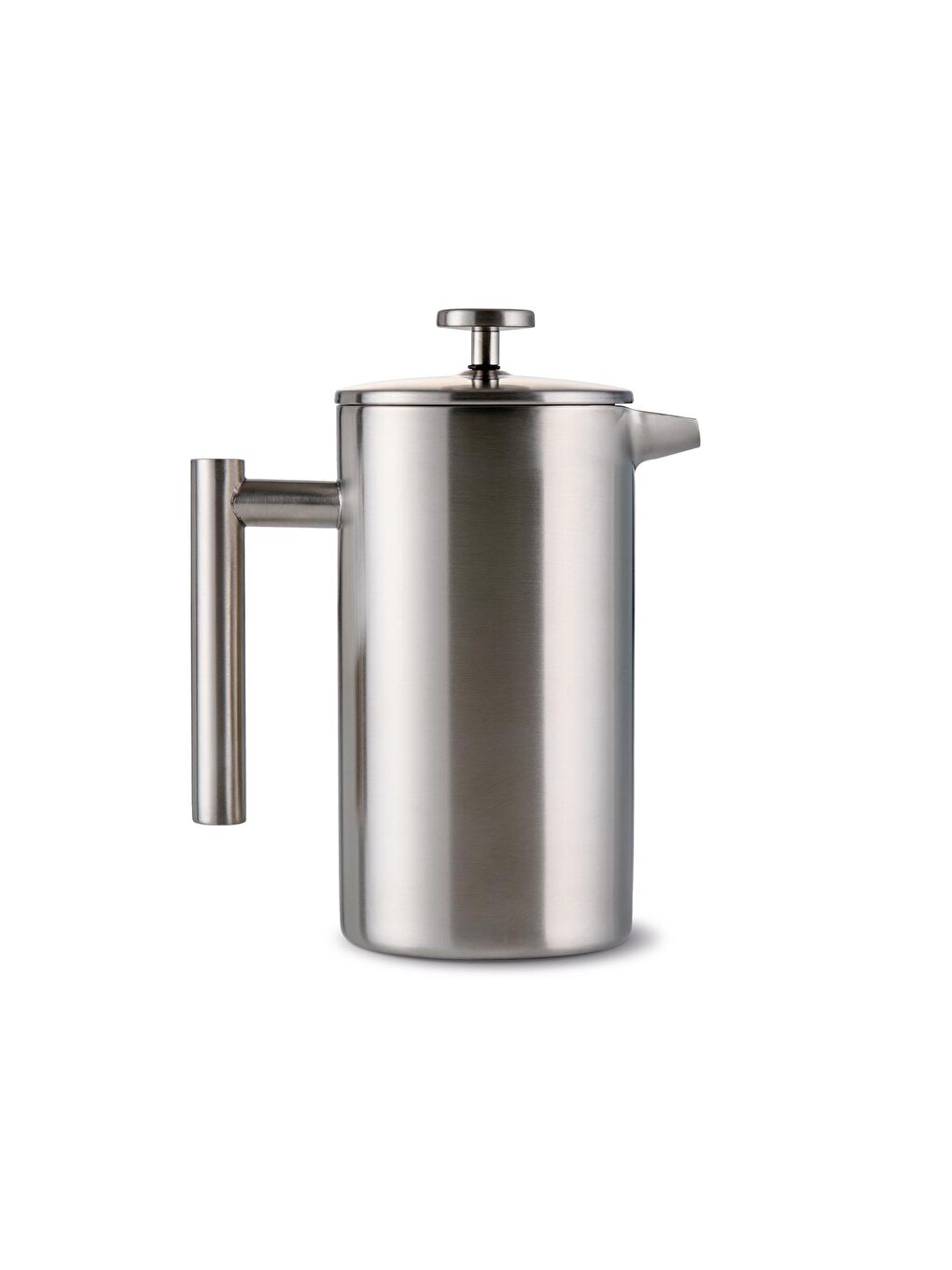 Gri French Press, Paslanmaz Çelik 900 ml