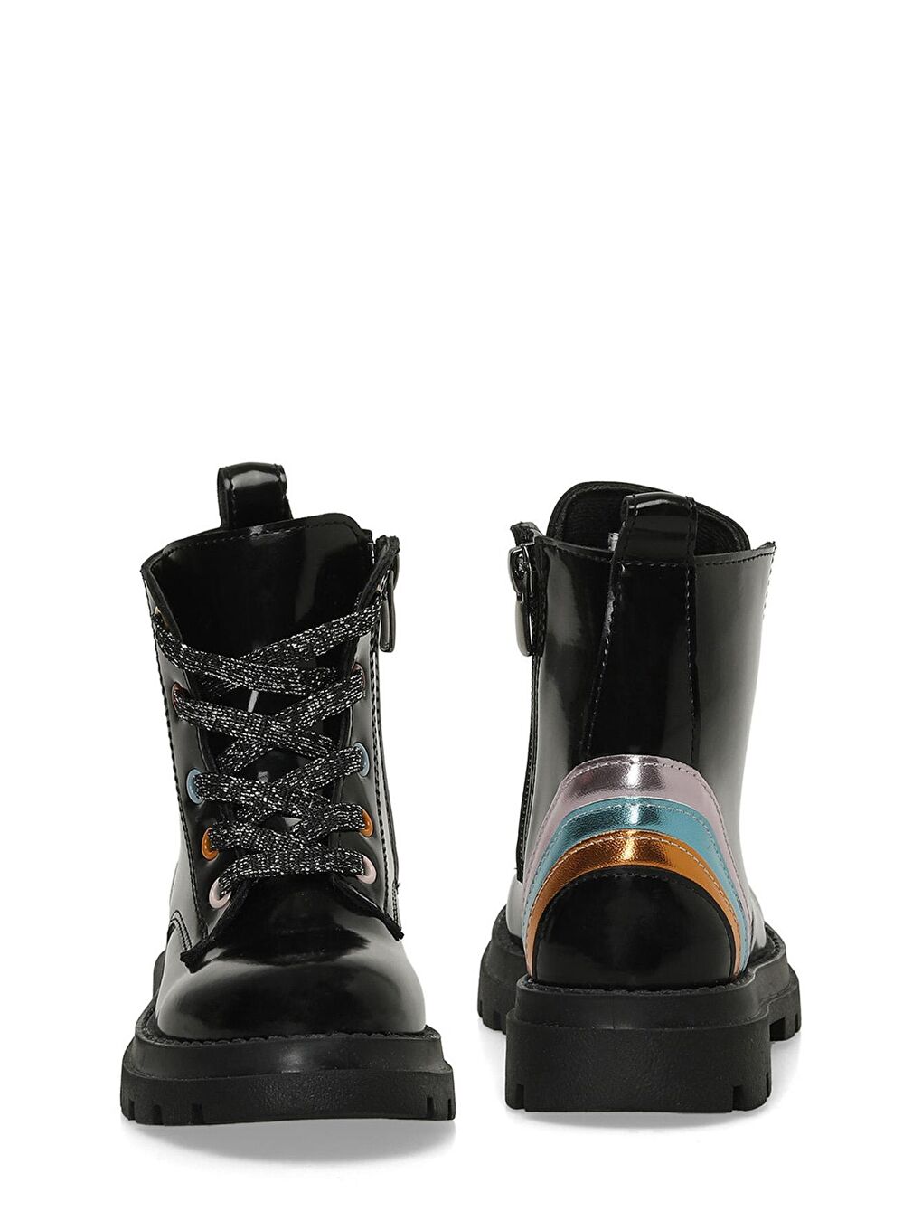 DIVERTI.P 4PR Siyah Kız Çocuk Worker Bot-4