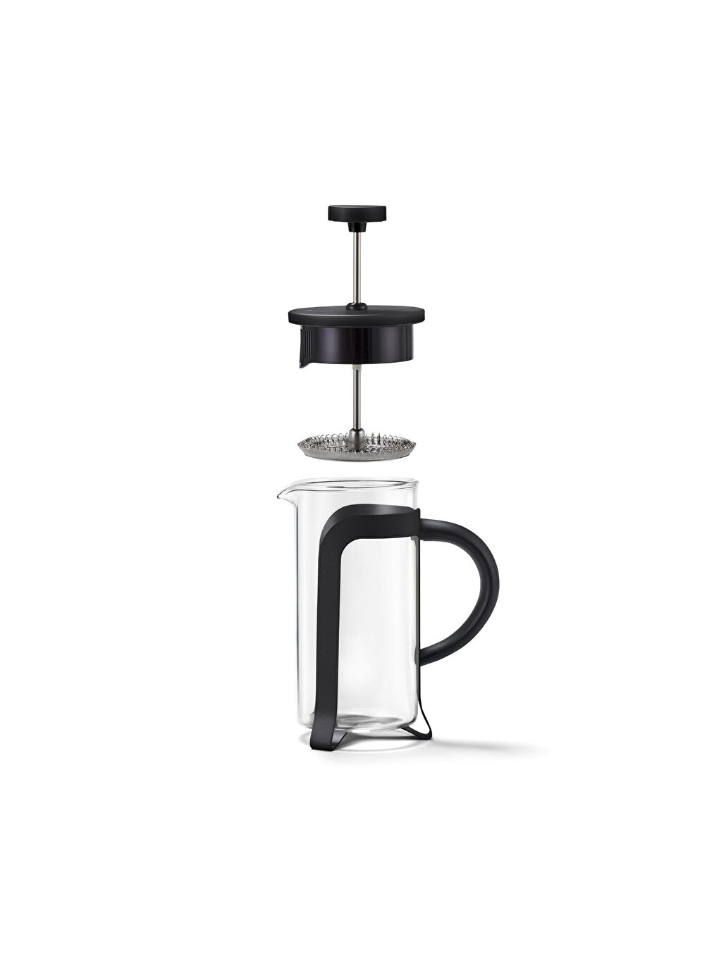 French Press, Siyah 300 ml-3