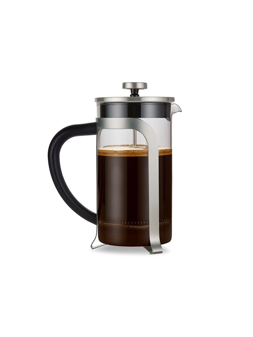 Gri French Press, Gümüş 800 ml-1