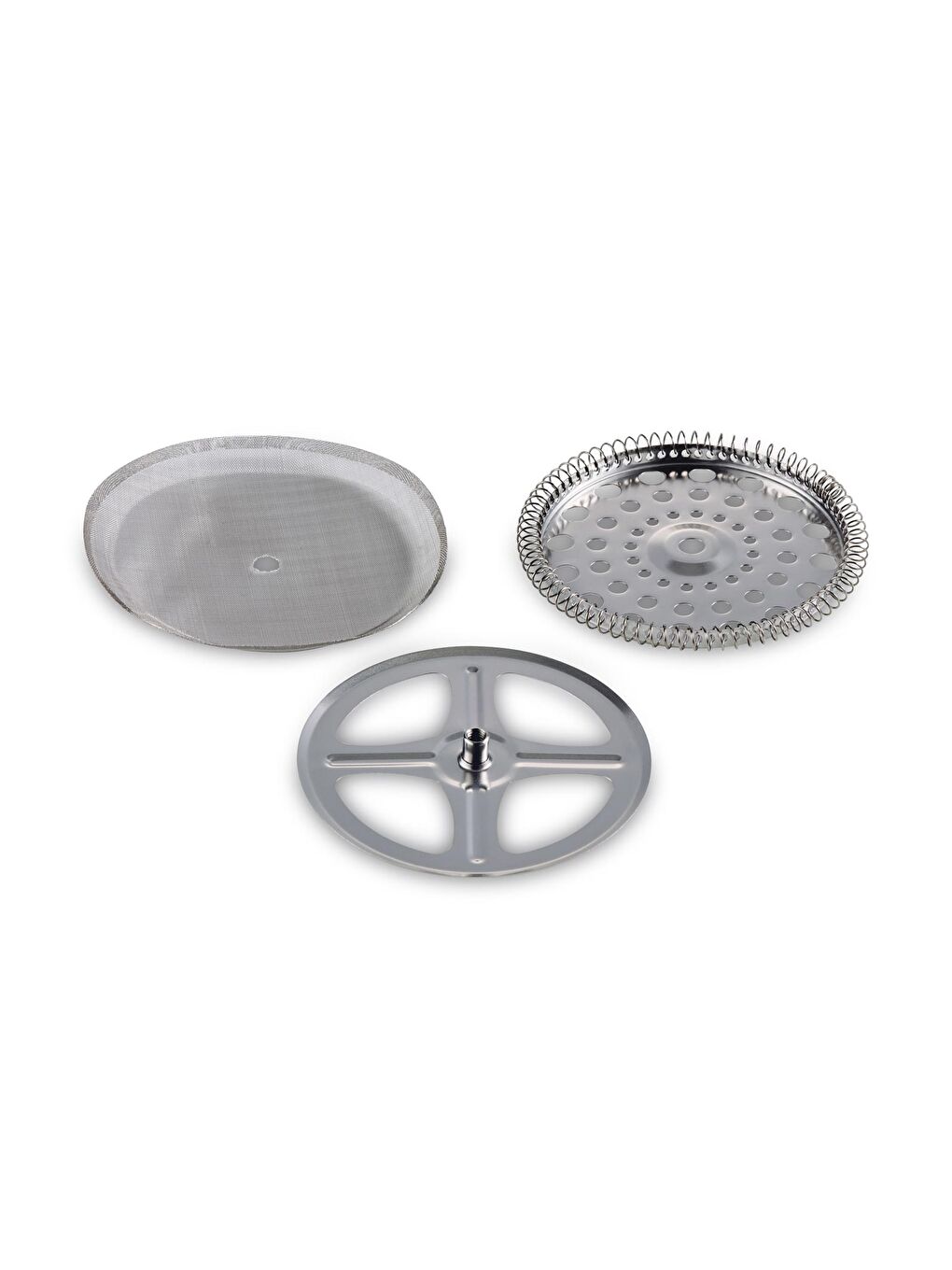 Gri French Press, Gümüş 800 ml-6