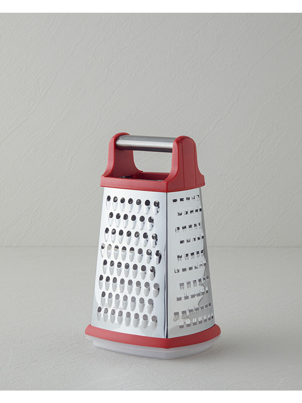 Paslanmaz Çelik Rende 24.5 cm Kırmızı