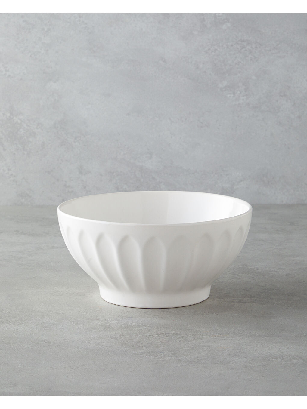 Ekru Seramik Karıştırma Kabı 23 x 12 cm Krem