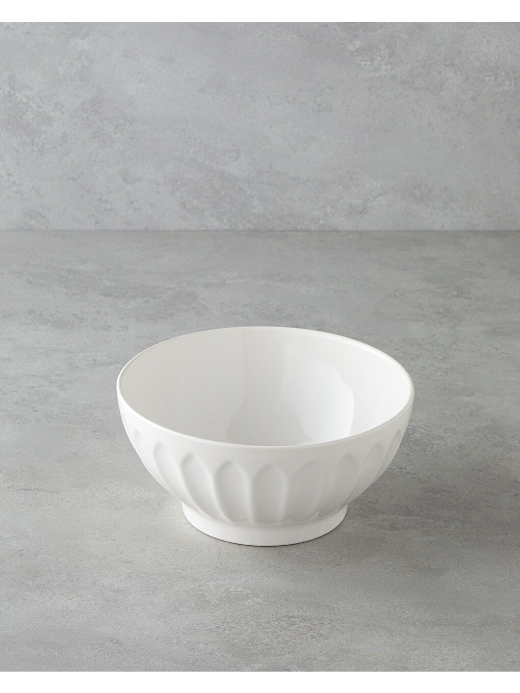 Ekru Seramik Karıştırma Kabı 23 x 12 cm Krem-1