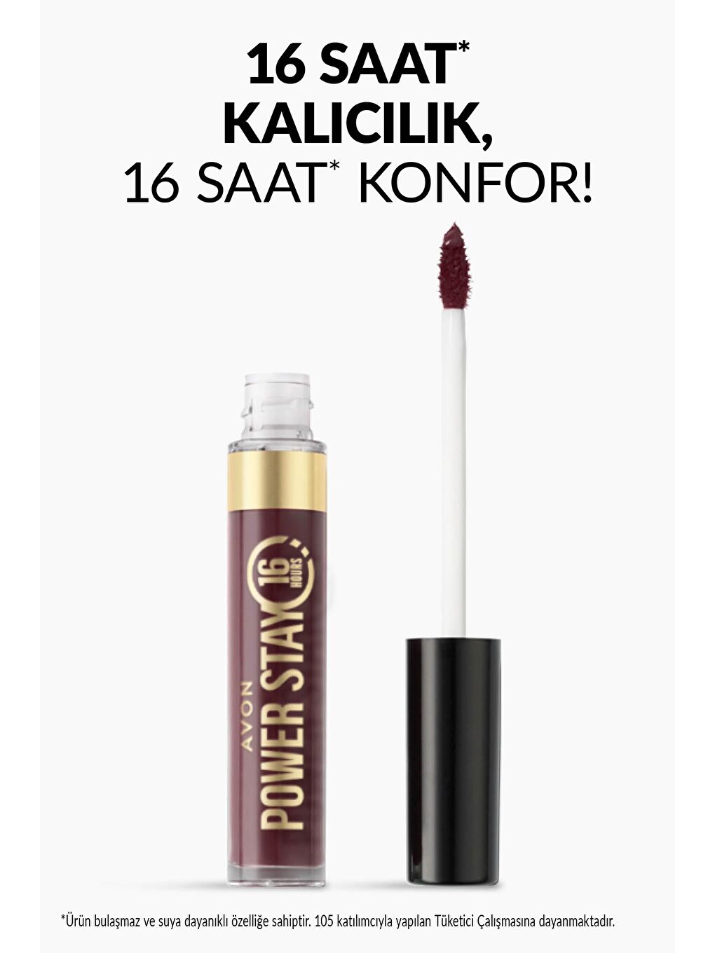 AVON Power Stay Kalıcı Likit Mat Ruj All Fired Up - 4