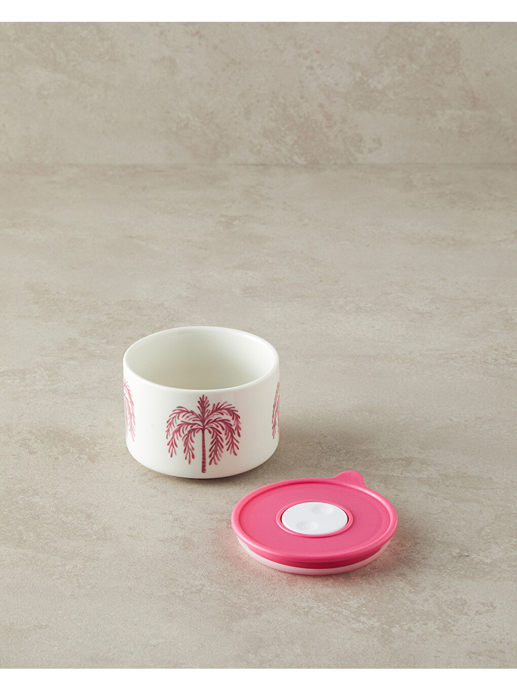 Carnival Tree New Bone China Saklama Kabı Pembe-1