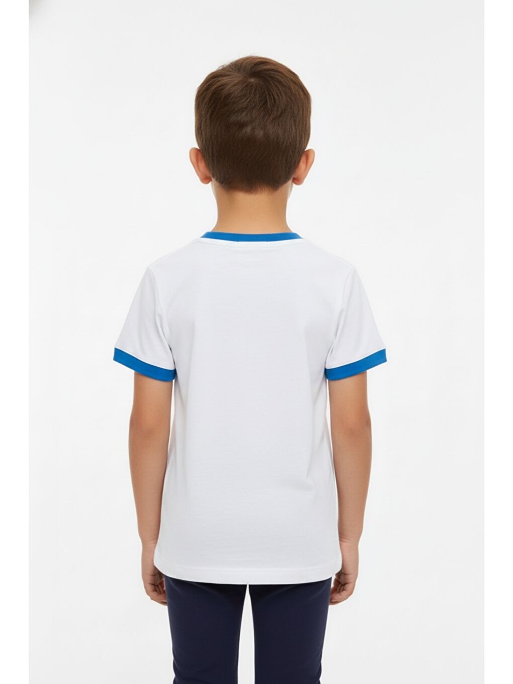 Ekru Erkek Çocuk Surf Baskı Tişört-3