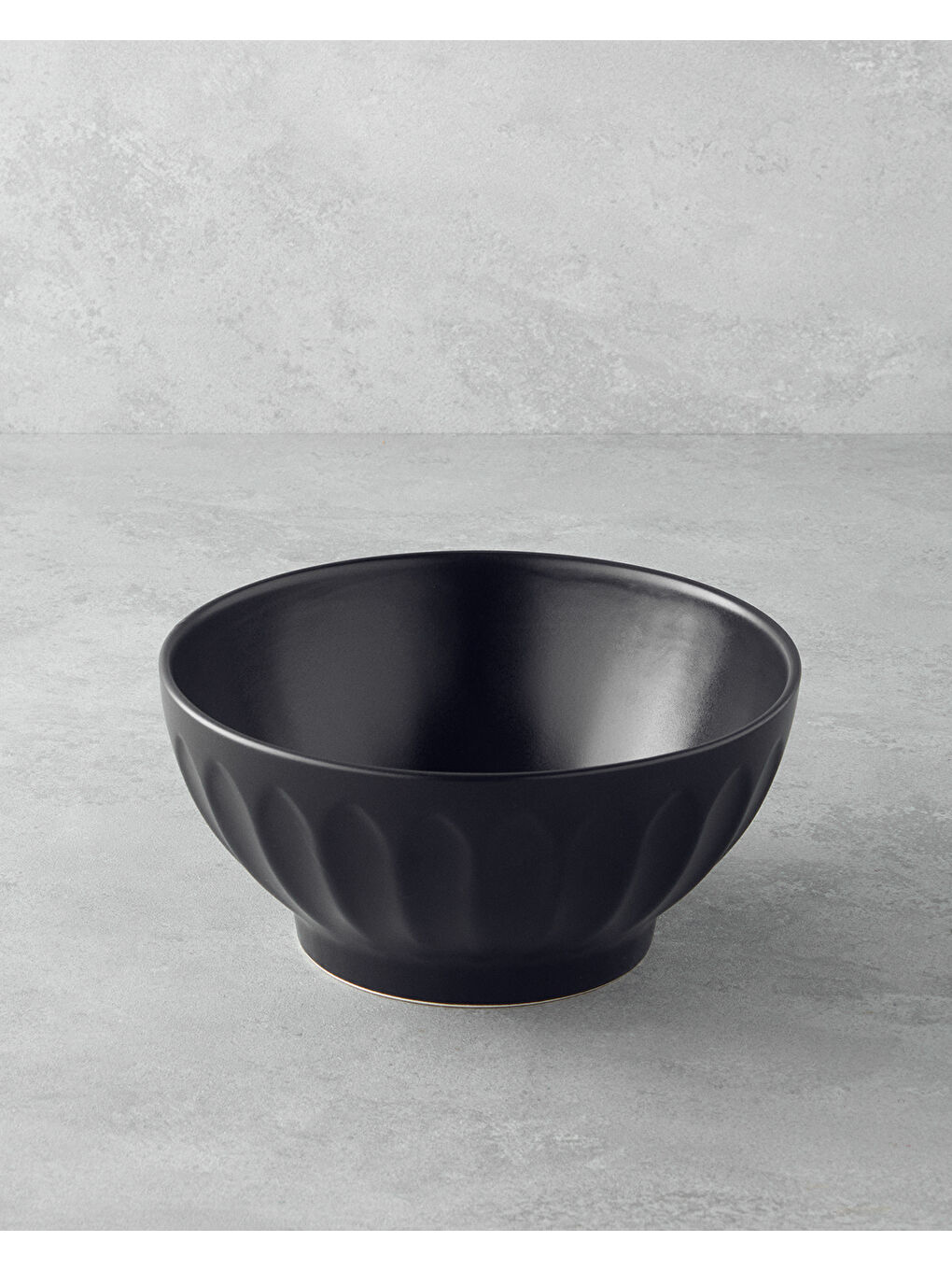 Seramik Karıştırma Kabı 23 x 12 cm Siyah-1