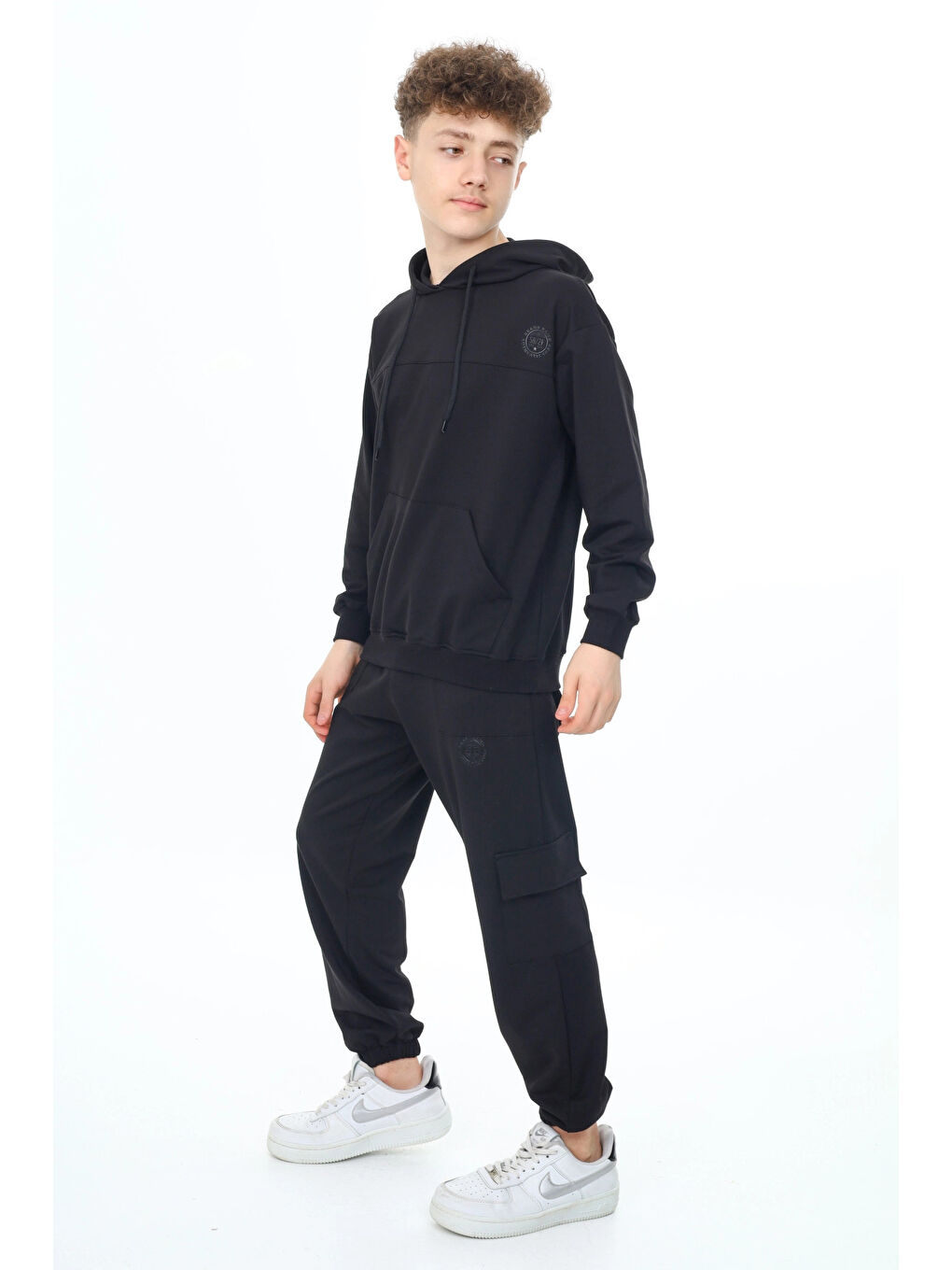 Siyah Authentıc Armalı Erkek Takım 7120-3