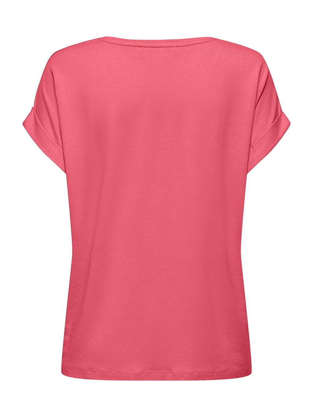 Pembe Regular Fit Bisiklet Yaka Onlmoster Kadın T Shirt 15106662-2