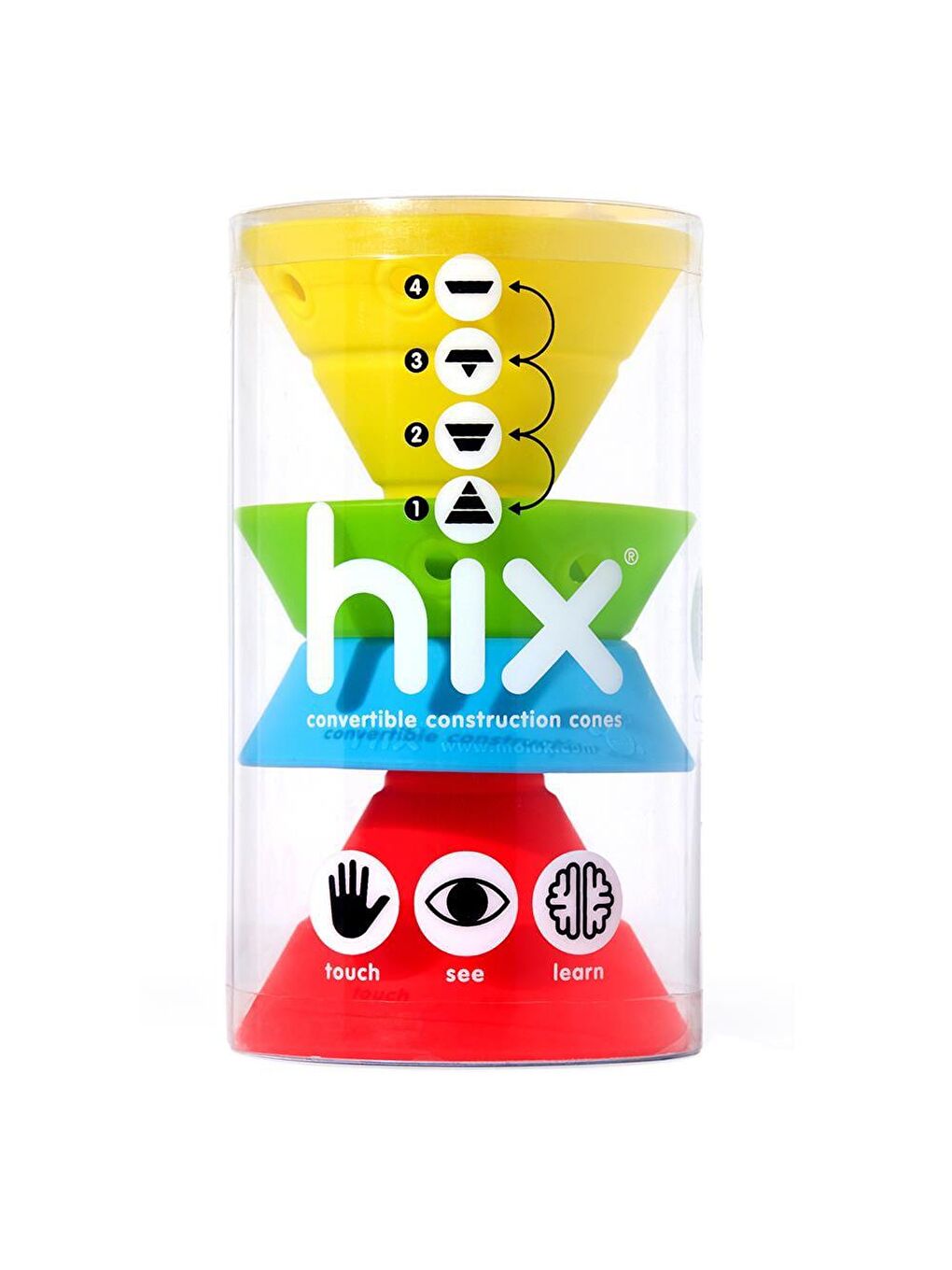 Moluk Hix - Tropic Yellow, Green, Blue, Red - 5