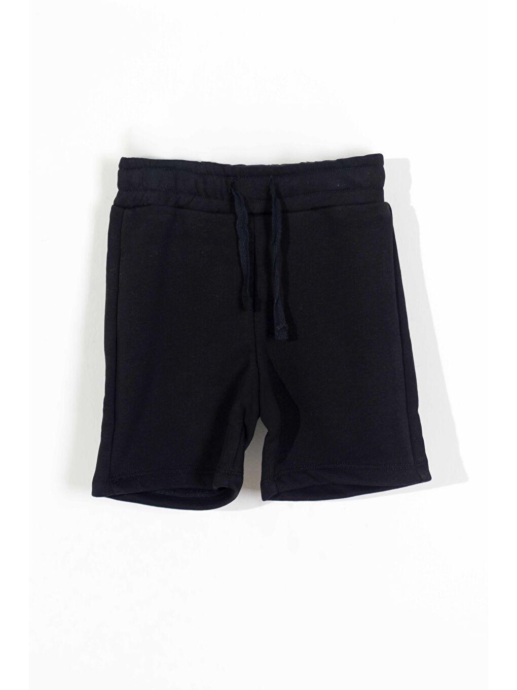 Erkek Çocuk Beli Lastikli Şort - Siyah