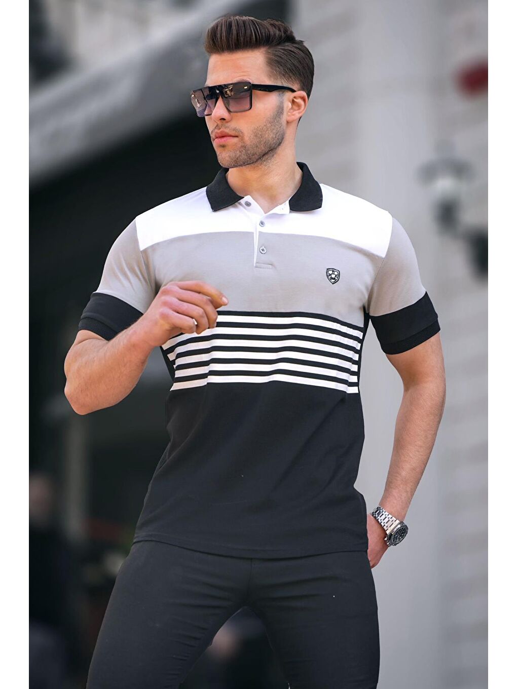 Siyah Baskılı Tişört