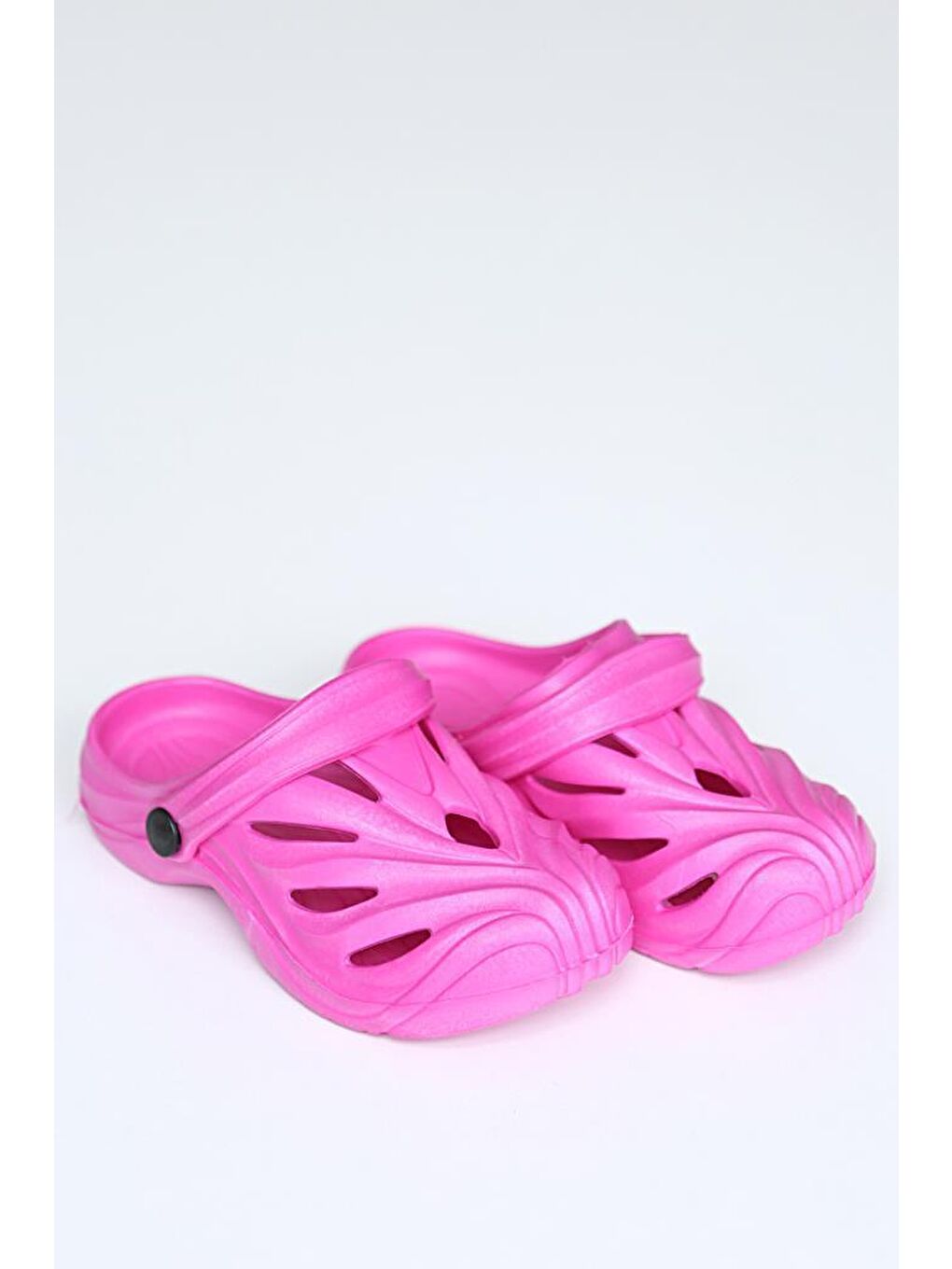 Fuşya Önü Kapalı EVA Çocuk Sandalet 001-98-21