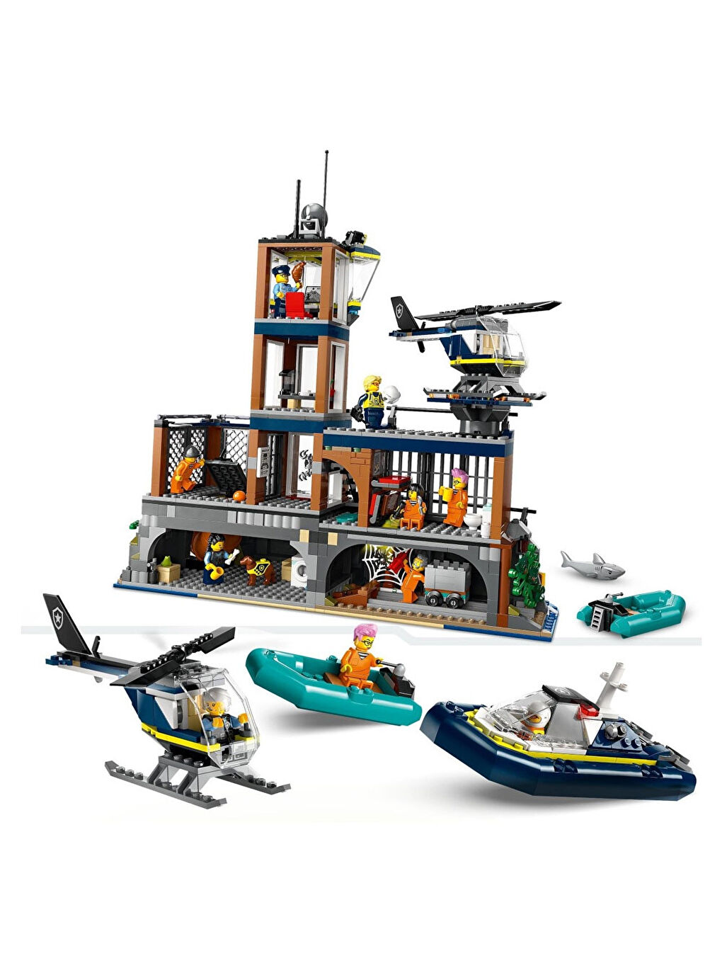 Lego City Polis Hapishane Adası 60419 - 4