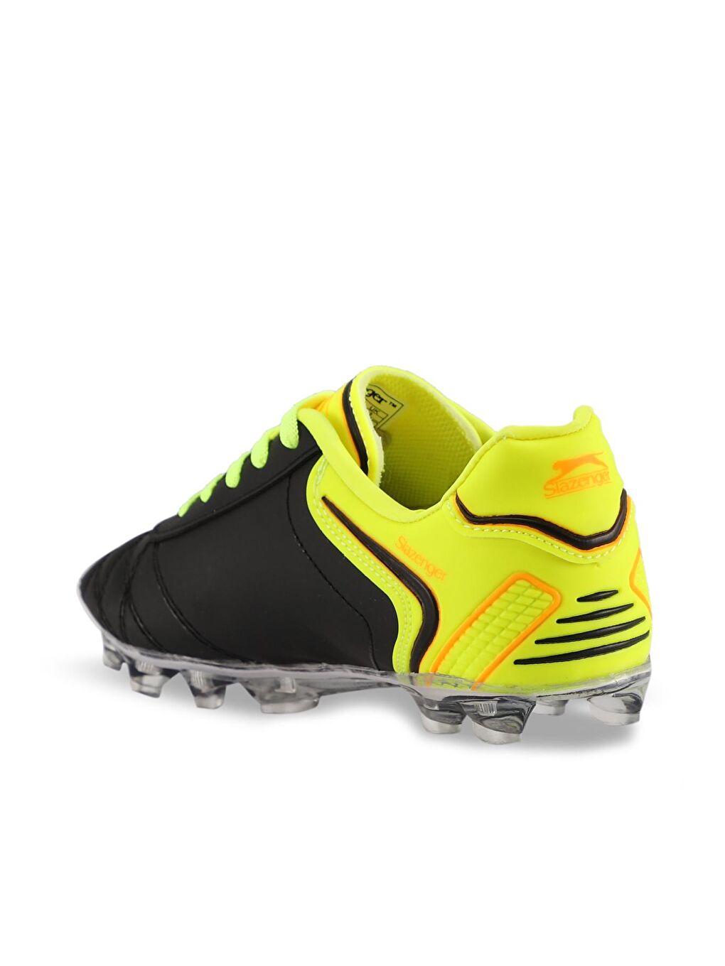 HUGO KR Futbol Erkek Çocuk Krampon Ayakkabı Siyah / Sarı-2