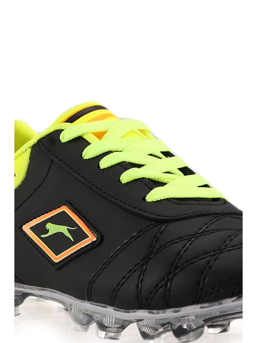 HUGO KR Futbol Erkek Çocuk Krampon Ayakkabı Siyah / Sarı-3