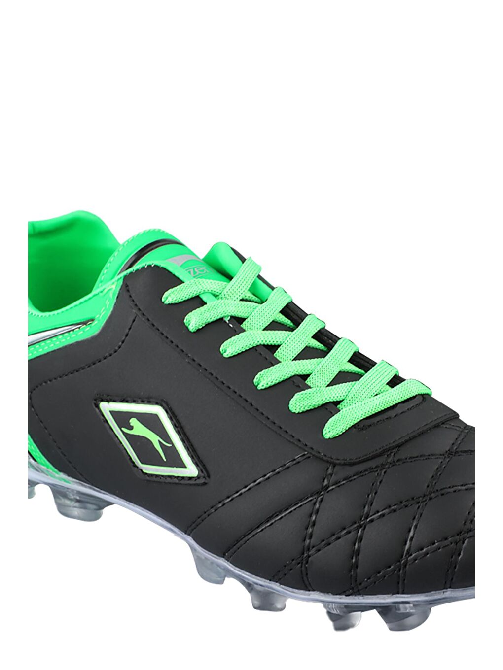 HUGO KR Erkek Halı Saha Siyah / Yeşil Futbol Ayakkabısı-3