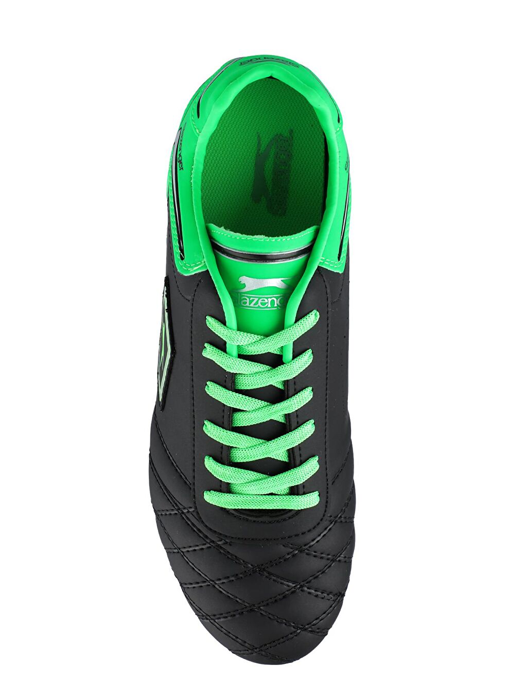 HUGO KR Erkek Halı Saha Siyah / Yeşil Futbol Ayakkabısı-4