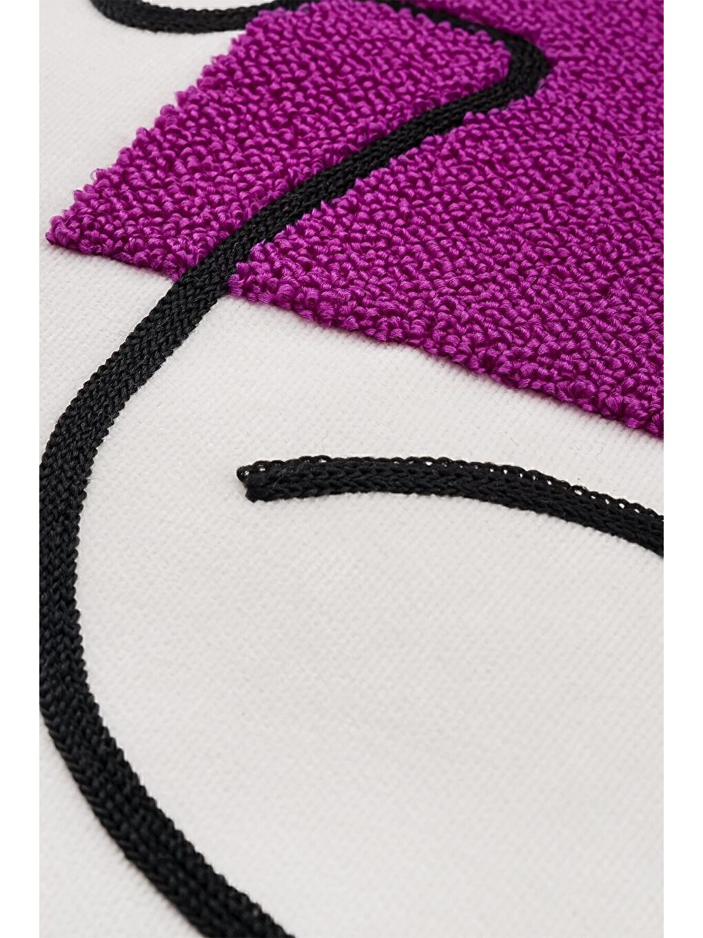 Beyaz Bohem 45x45 Özel Tasarım Punch Panç Süzene Desen Dekoratif Kırlent Kılıfı modern-1