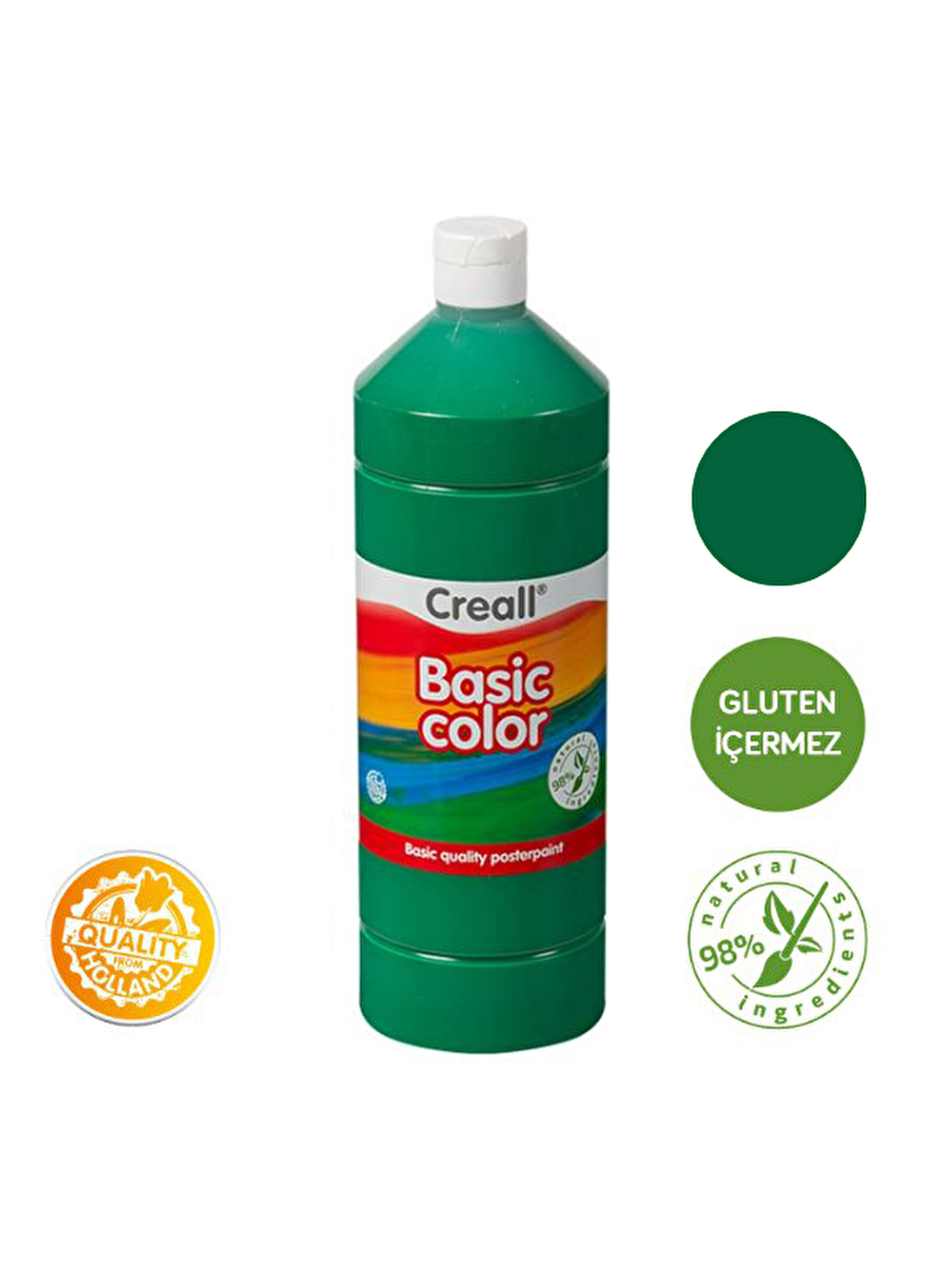 Creall Yeşil Basic Color - Koyu Yeşil 1000ml