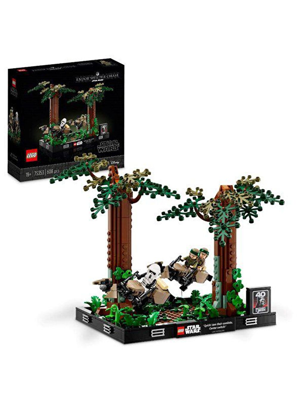 Lego Star Wars Endor Hı Motoru Takibi Dio (608 Parça) 75353