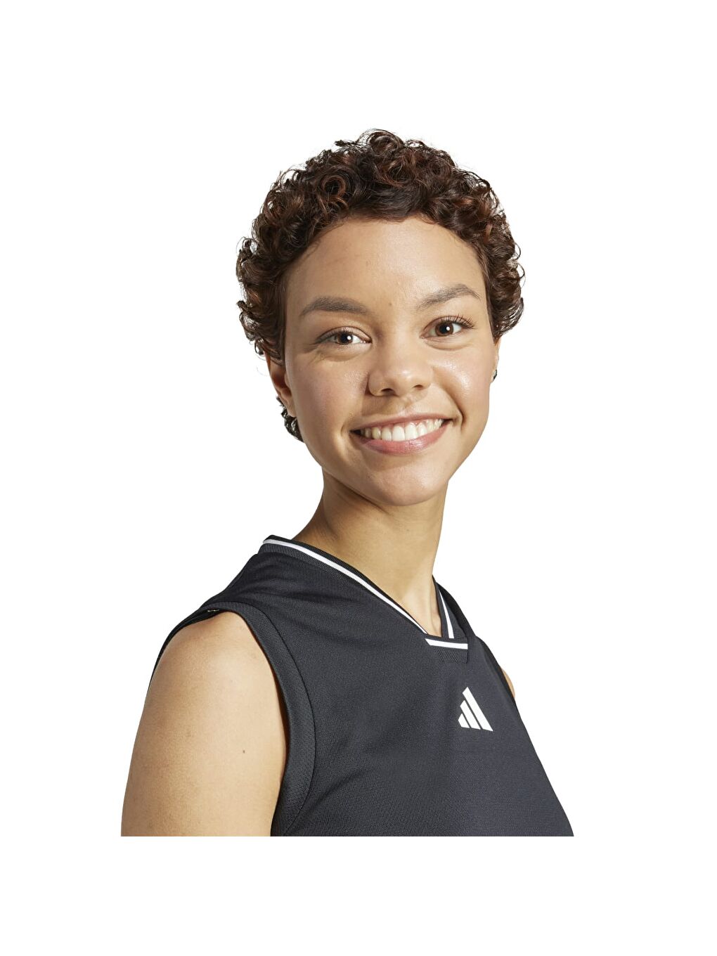 Tiro Q2 Kadın Siyah Yuvarlak Yaka Atlet-3