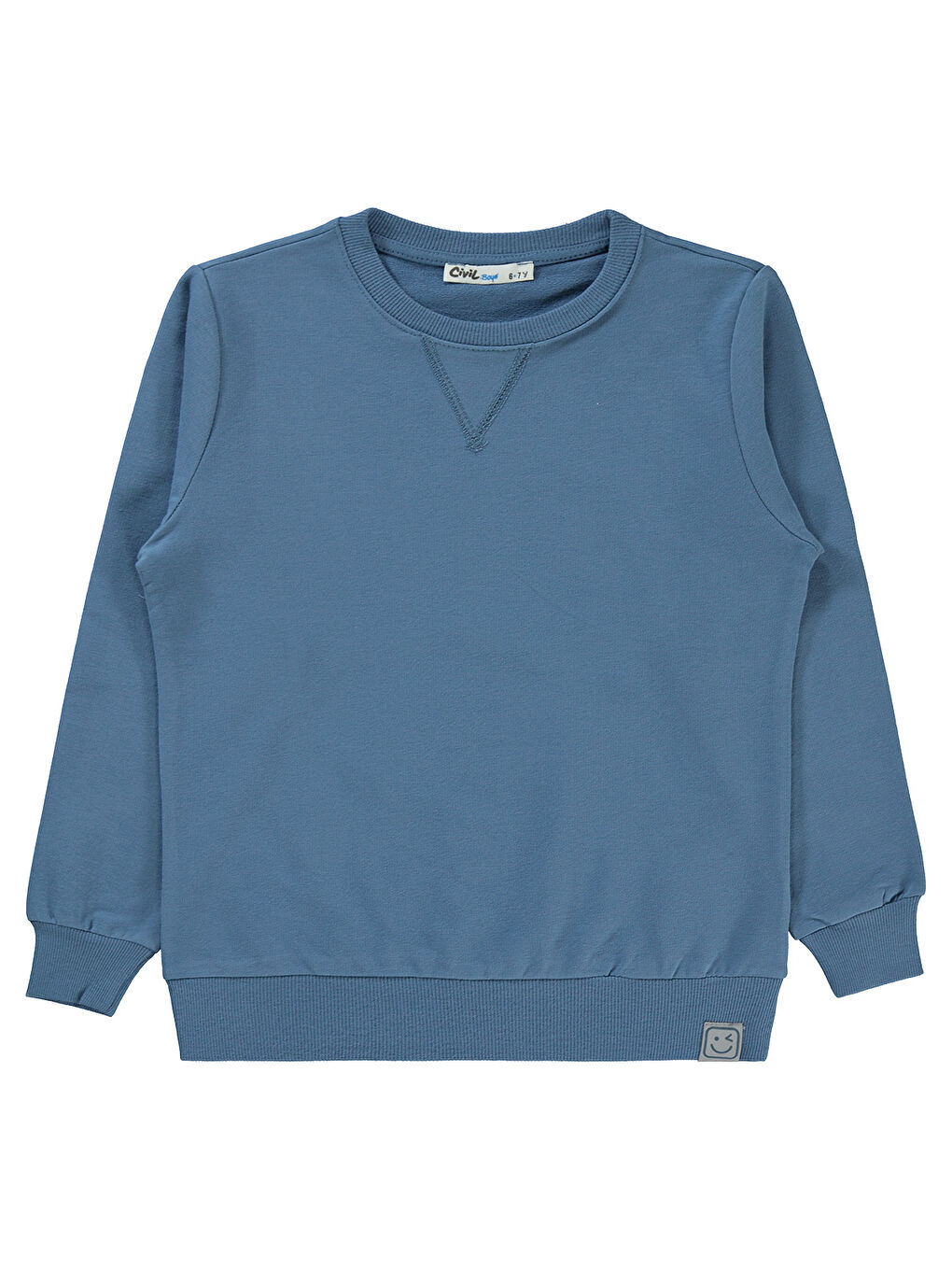 Civil İndigo Erkek  Çocuk Sweatshirt 6-9 Yaş İndigo