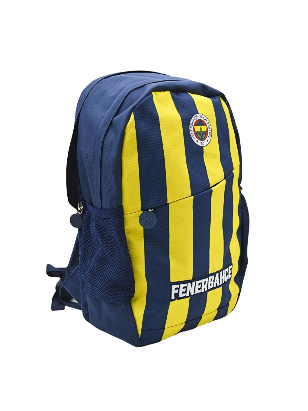 Me Çanta 3 Bölmeli Fenerbahçe Çubuklu Forma Desenli Okul Sırt Çantası 24756 - 1