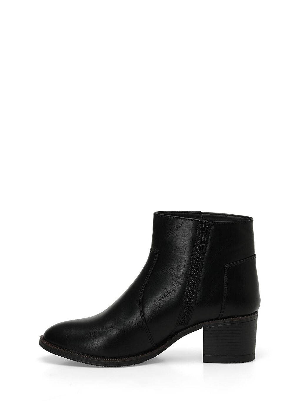 318226.Z 4PR Siyah Kadın Topuklu Bot-2