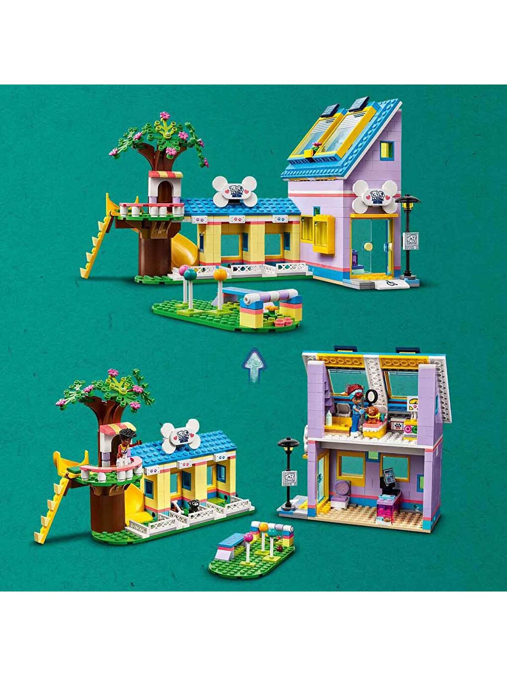 Lego Renksiz 41727 Friends Köpek Kurtarma Merkezi - 2