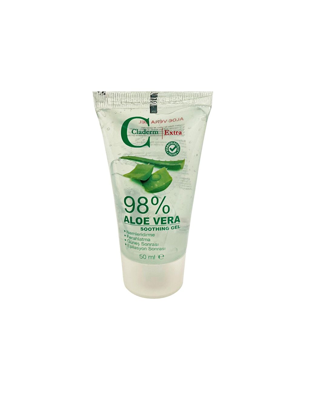 Claderm Şeffaf Aloe Vera Jel 50Ml.