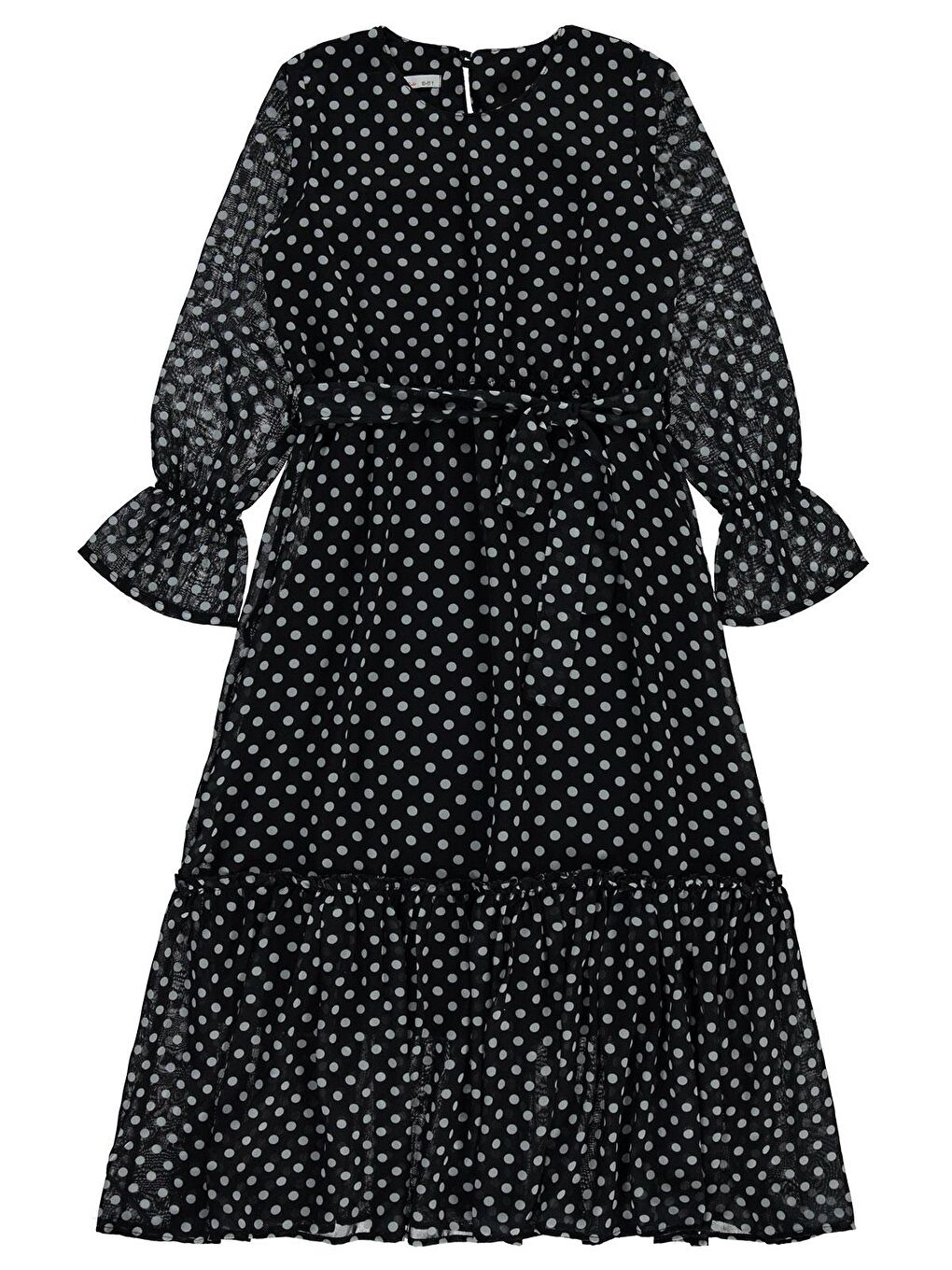 Girls Kız Çocuk Elbise 10-13 Yaş Siyah