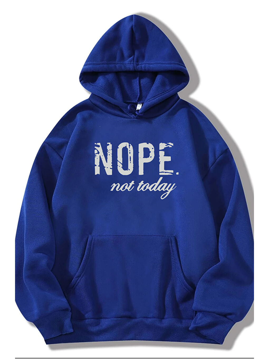 uyguntarz Mavi Nope Baskılı Sweatshirt