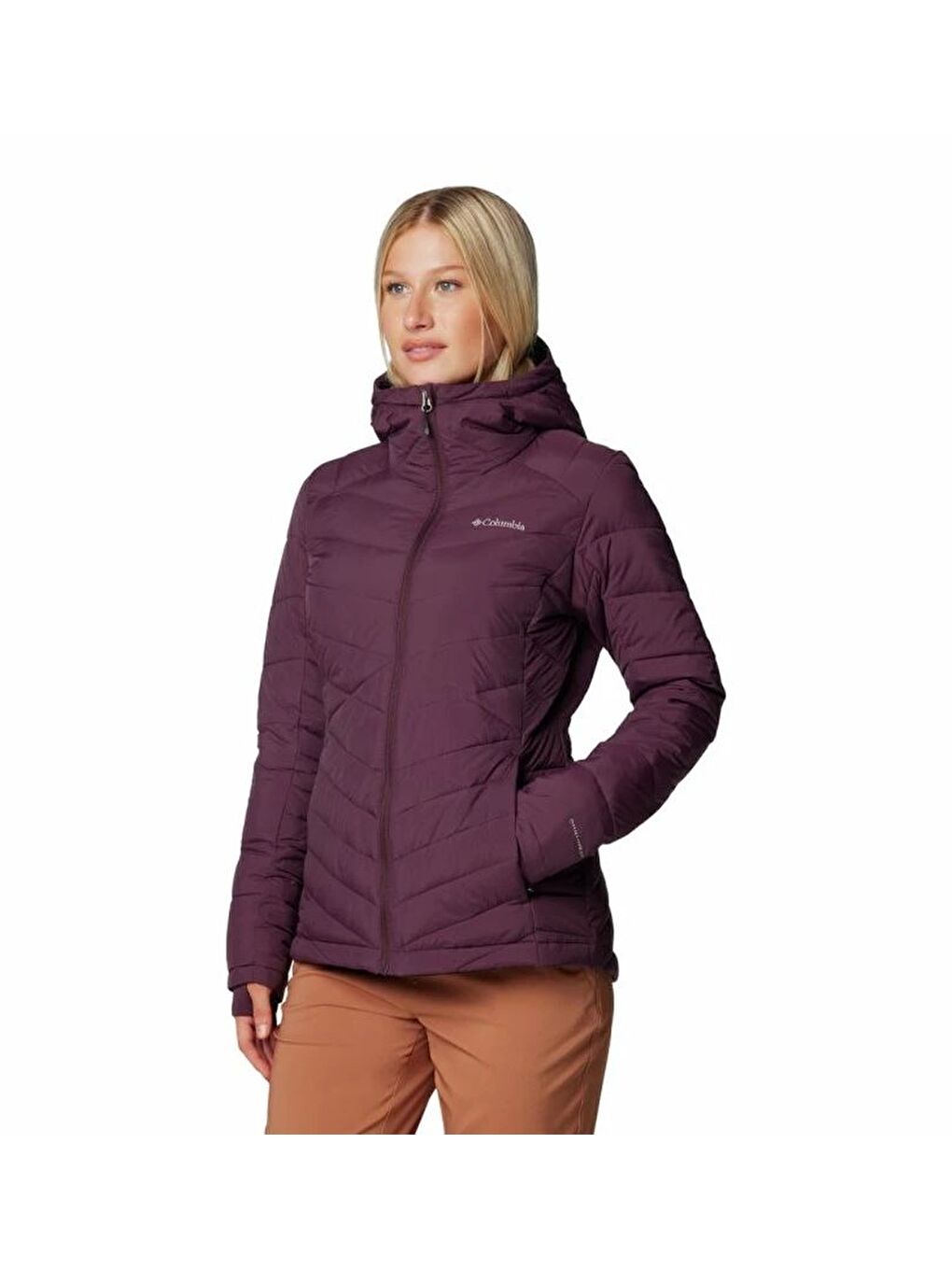 Columbia Bordo Joy Peak II Kapüşonlu Kadın Mont WK7505